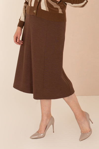 Sandringham Skirt - Brown