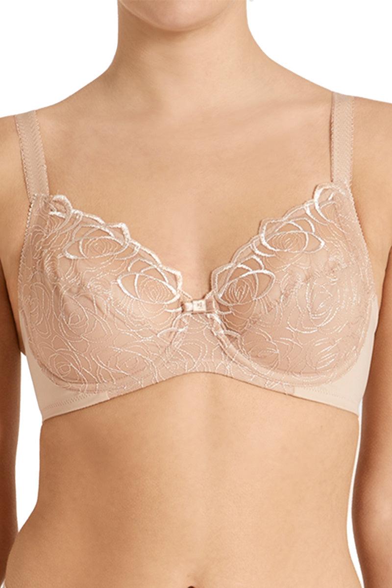 Buy Triumph Flower Passione Style Wired Padded Delicate Lace Big Cup Bra -  Bra for Women 7340707