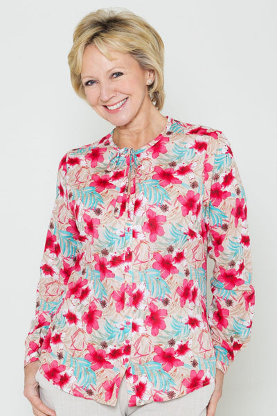 Hibiscus Blouse - Carr & Westley