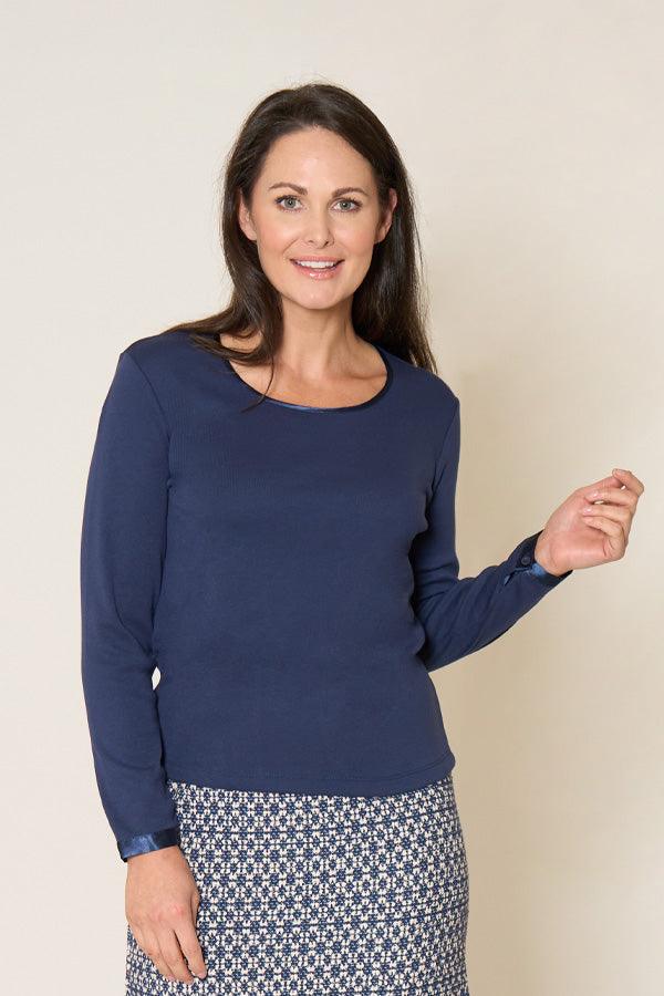 Jolie Top in Wine