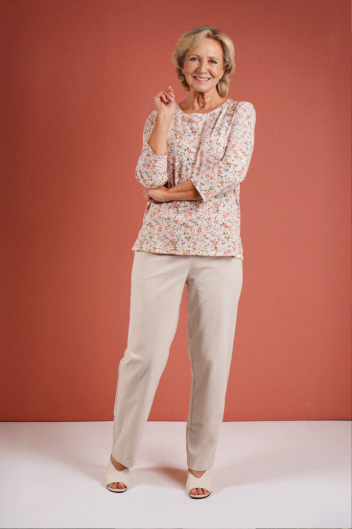 Clarence Fresco Trouser - Beige