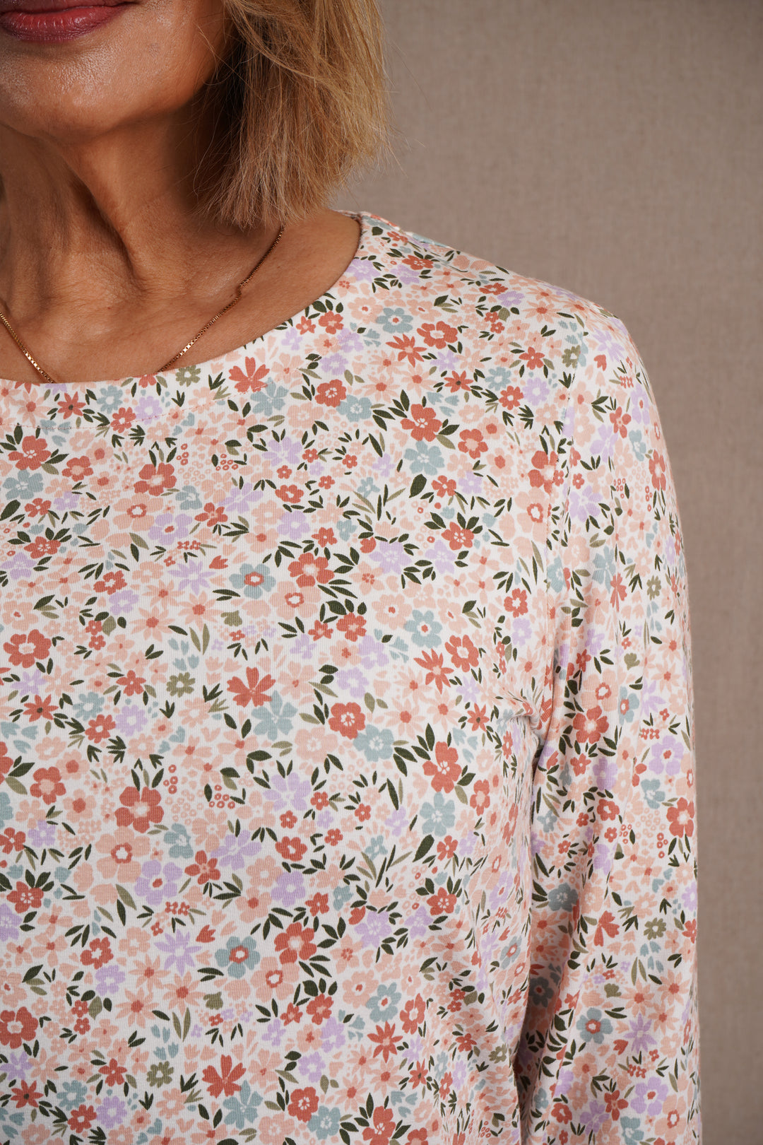 Pastel Floral Top