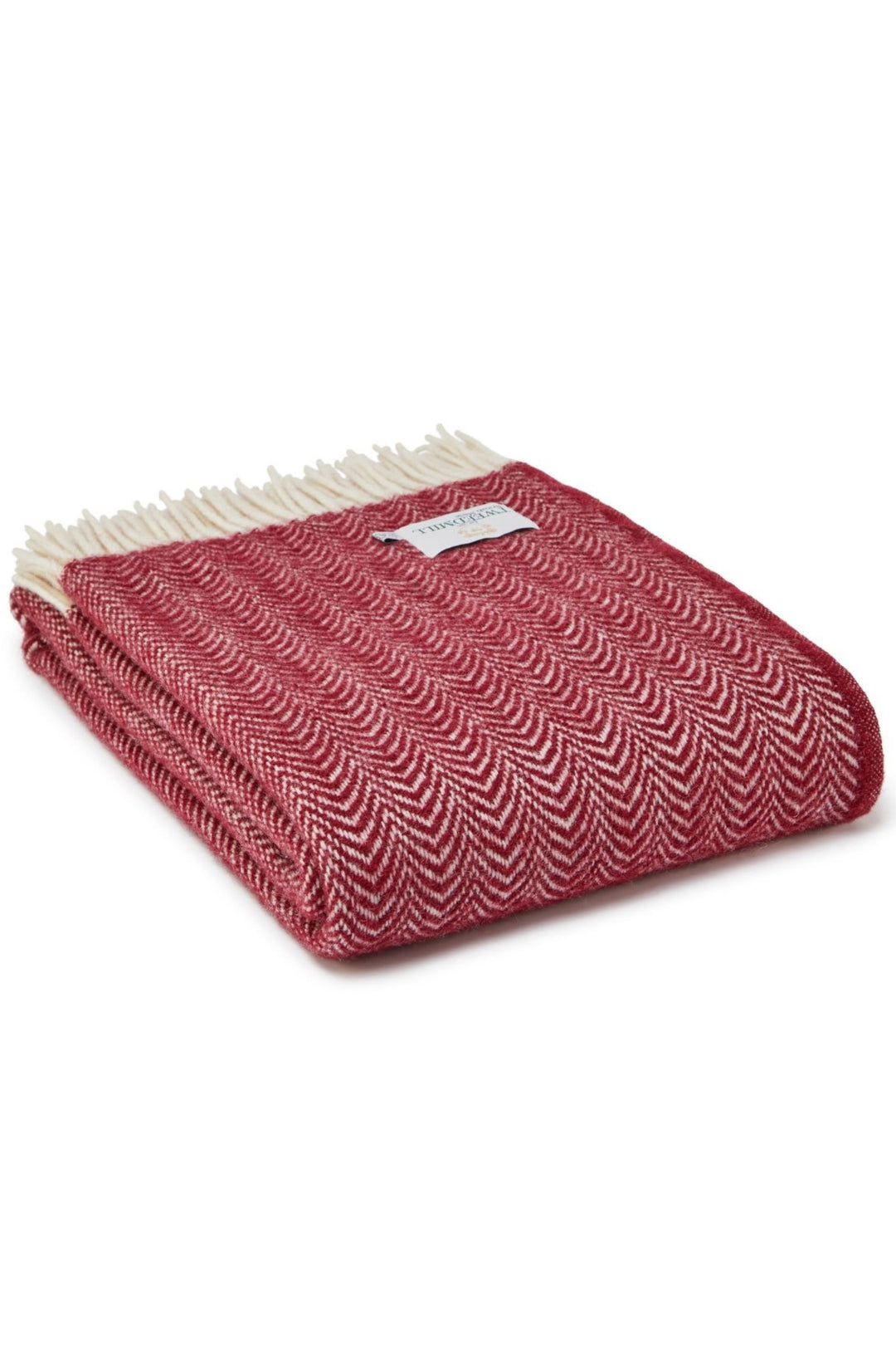 Dune Beet Pure New Wool Blanket