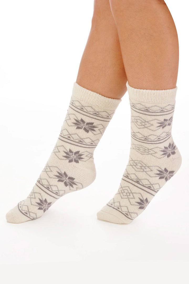 Snowflake Socks - Pack of 2