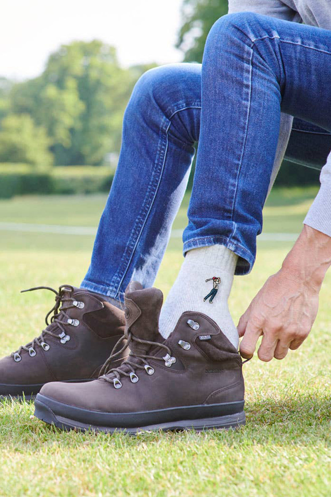 Golfer Sports Lover Wool Socks