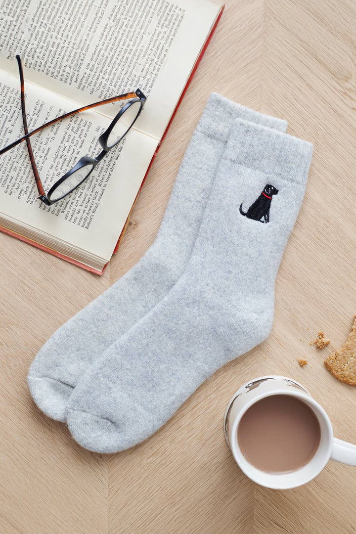 Black Labrador Socks