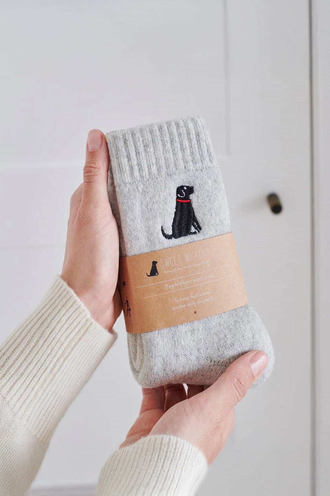 Black Labrador Socks