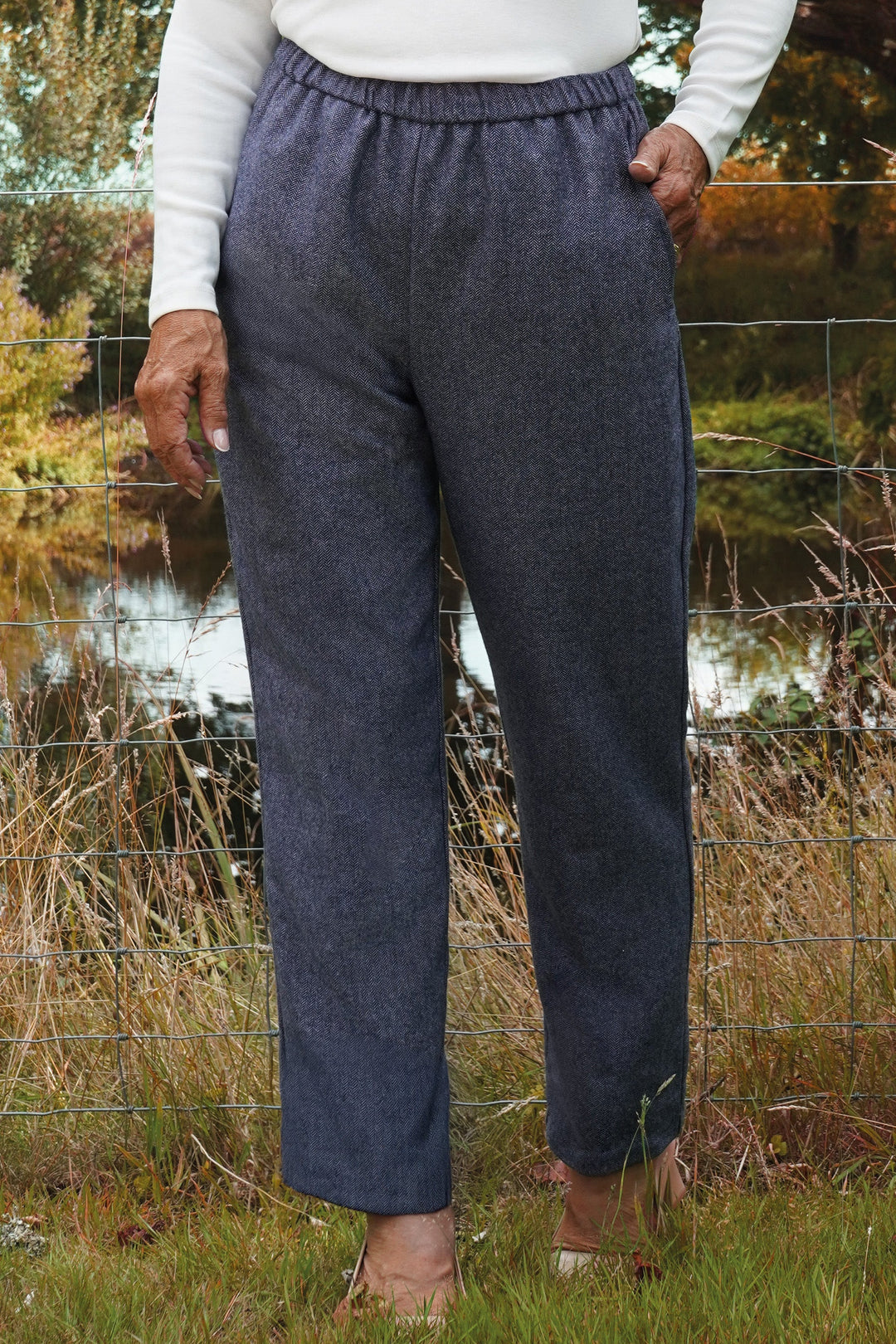 Tweed trousers