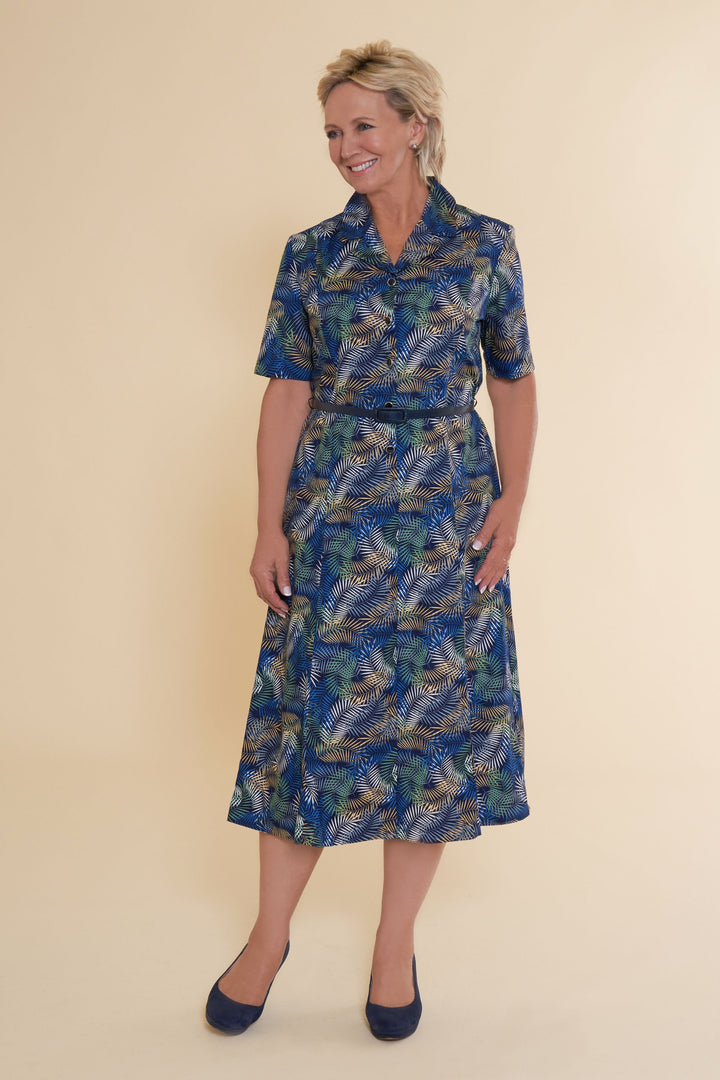 Tropical Palm Dress
