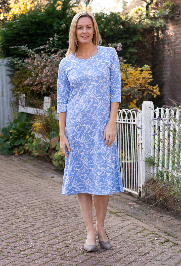 Fern Print Dress