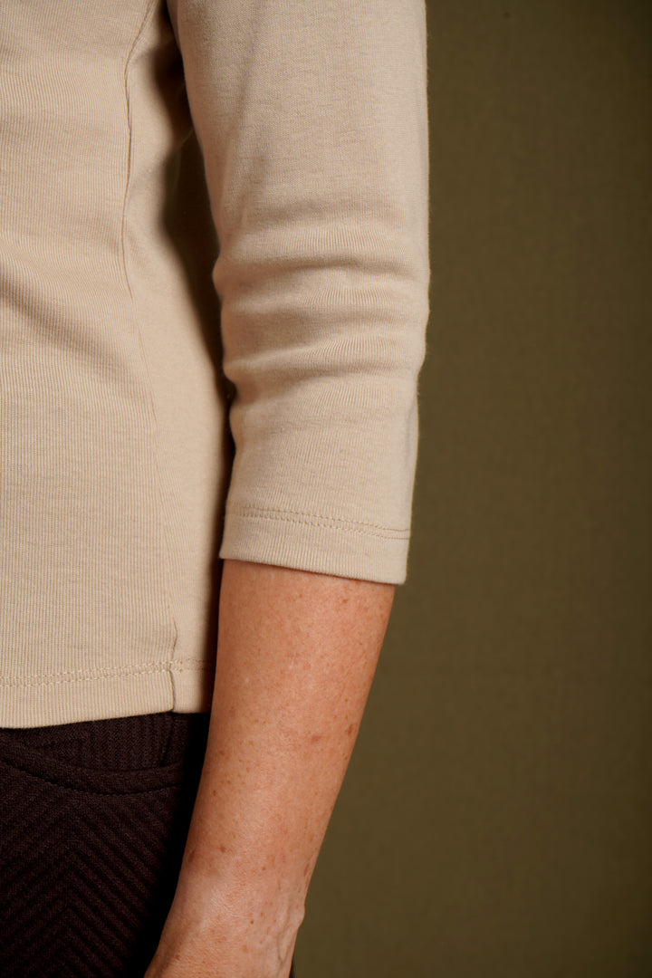 Scalloped Neck Top