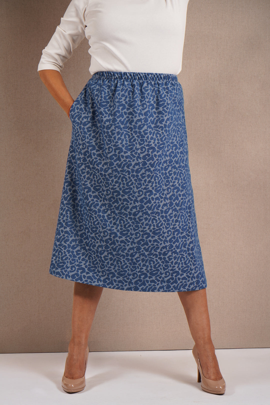 Eartha Denim Skirt