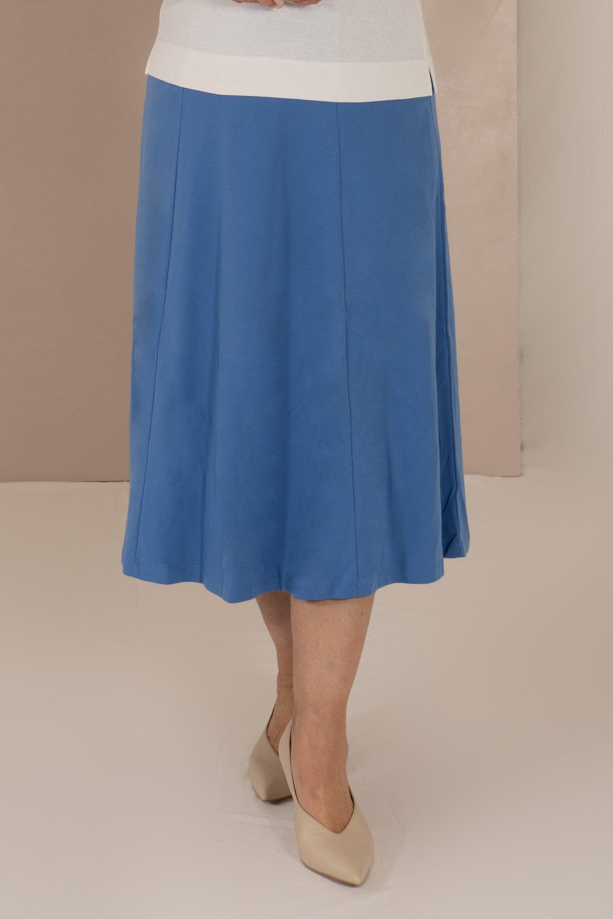 Poppy Horton Skirt (Sapphire) - Classic Skirts - Carr & Westley