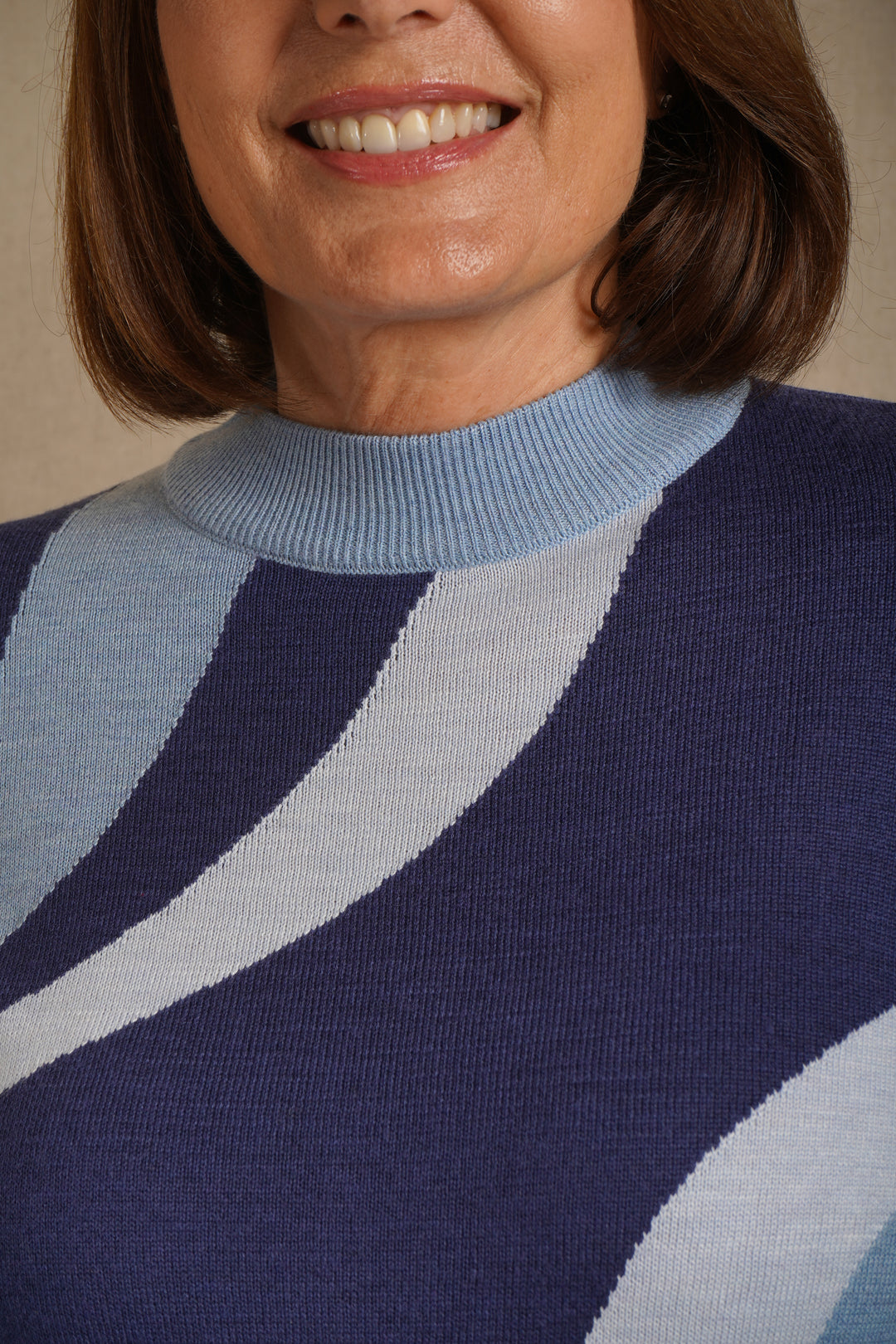 Intarsia Swirl Jumper