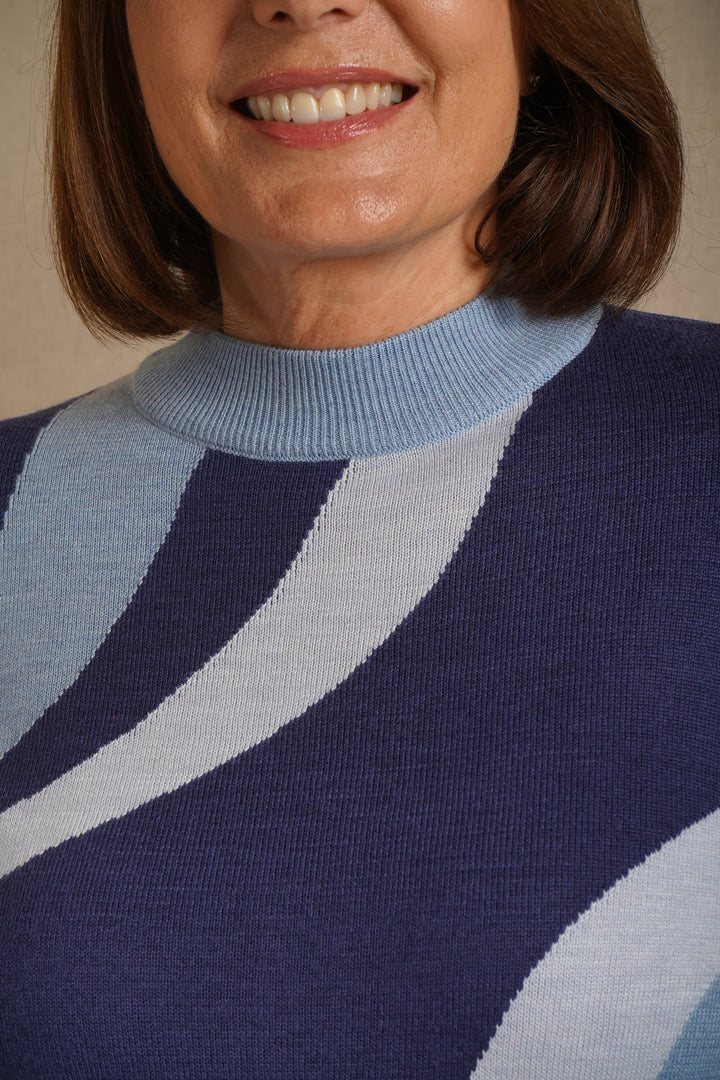 Intarsia Swirl Jumper