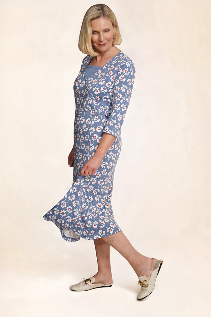 Magnolia Wrap Dress