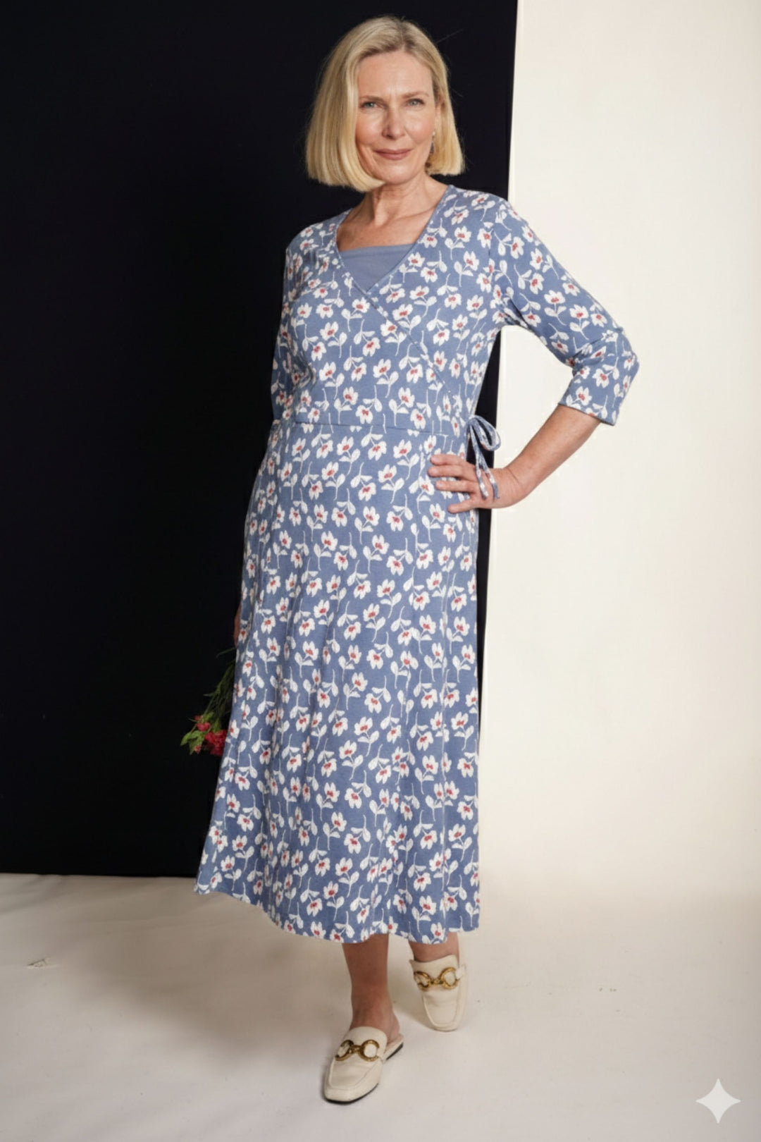 Magnolia Wrap Dress