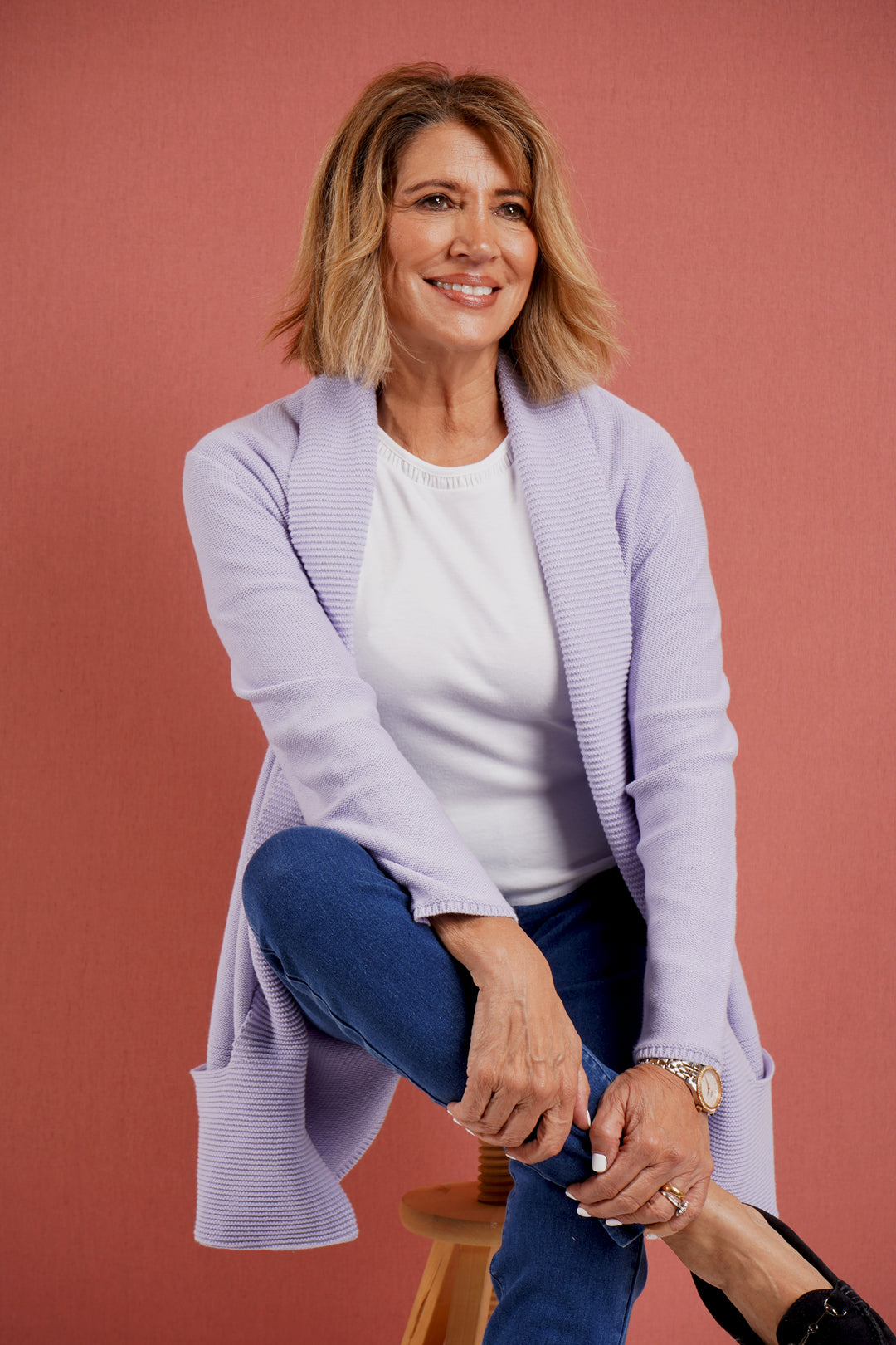 Shawl Collar Cardigan