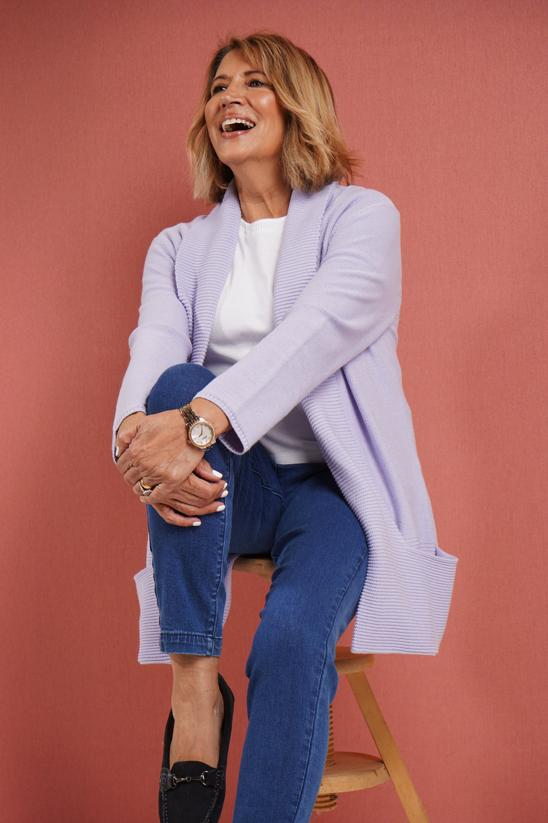 Shawl Collar Cardigan