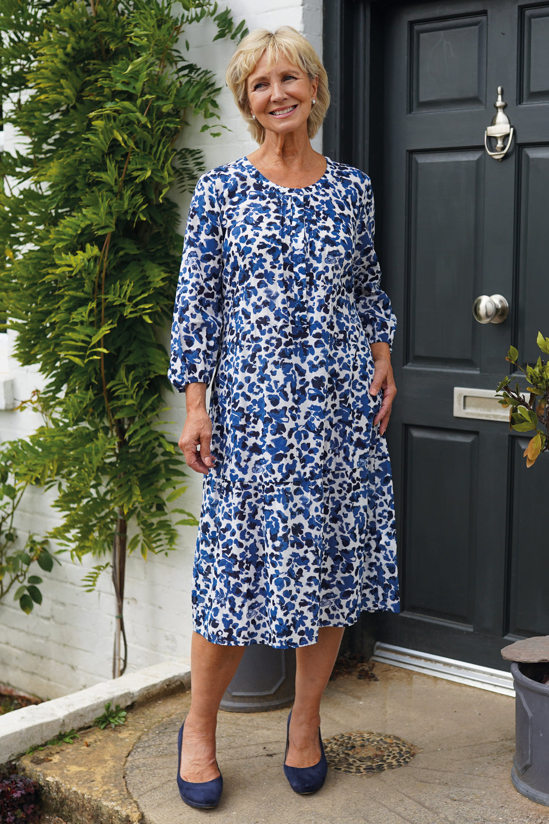Blue Ink Dress Blue Ink Dress