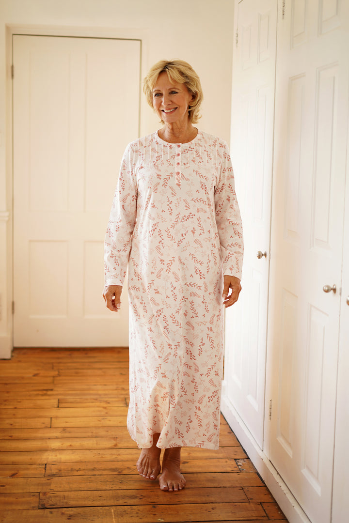 Florence Long Sleeved Nightdress