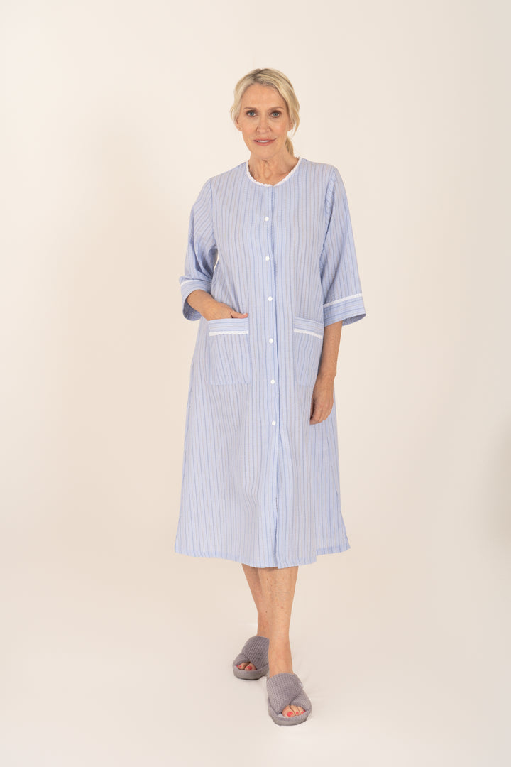 Seersucker Housecoat