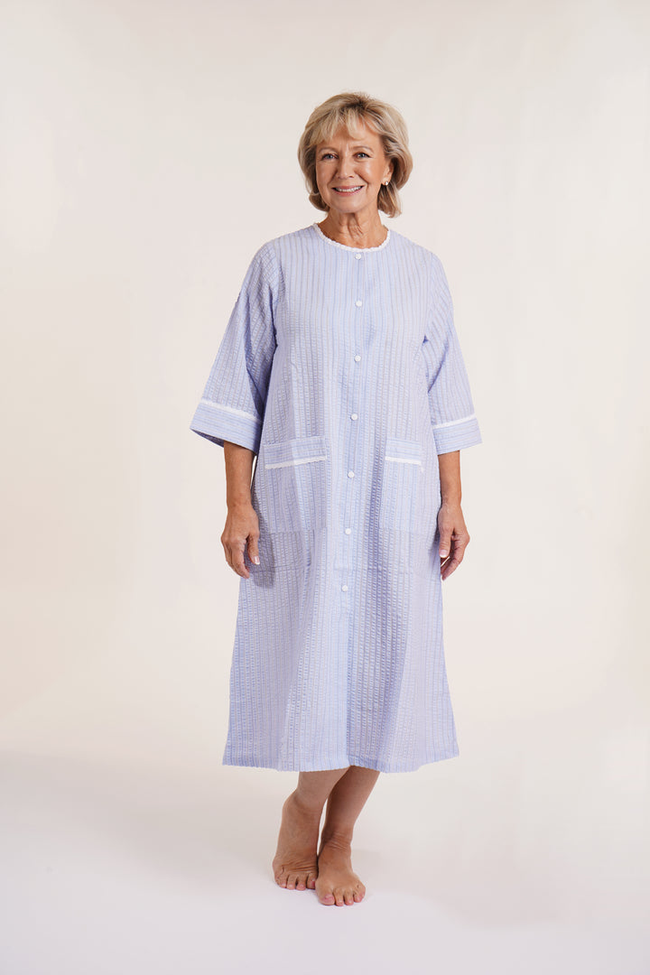 Seersucker Housecoat