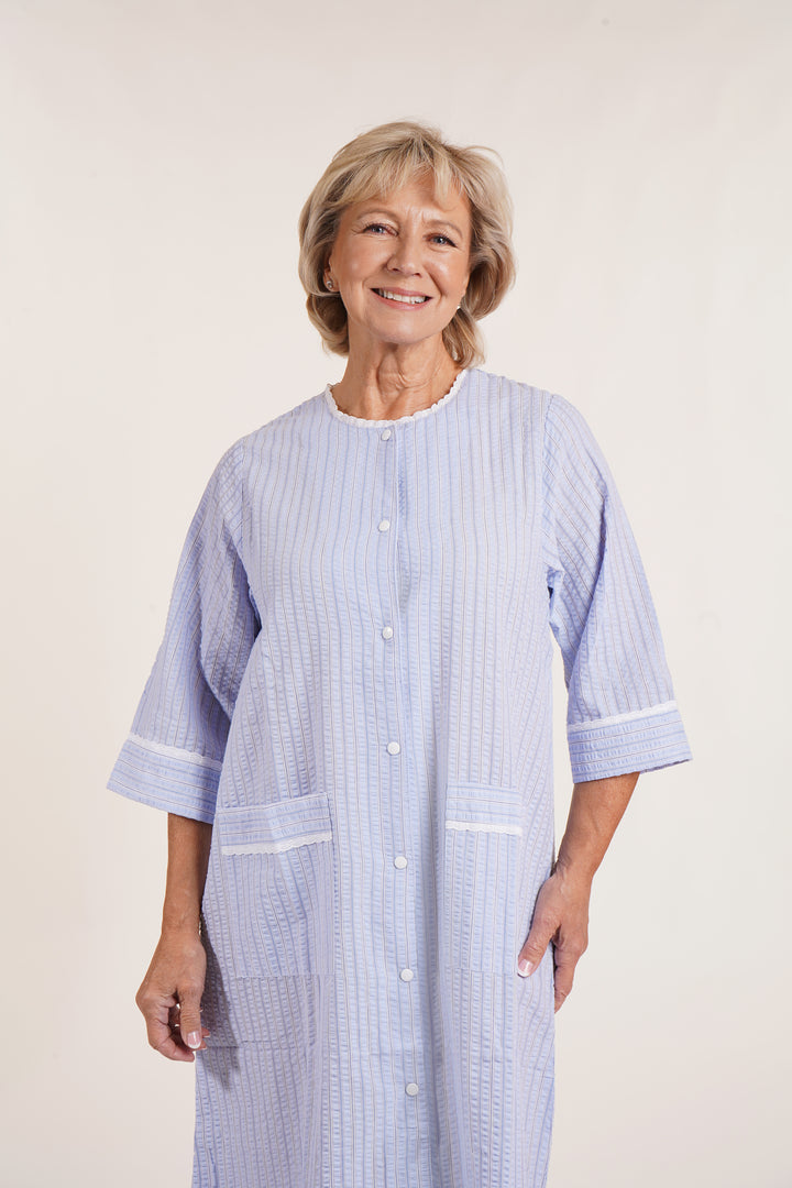 Seersucker Housecoat