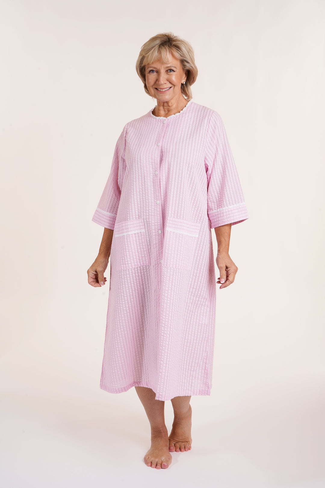 Seersucker Housecoat