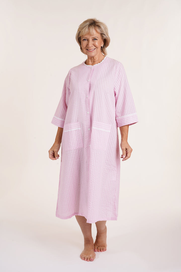 Seersucker Housecoat