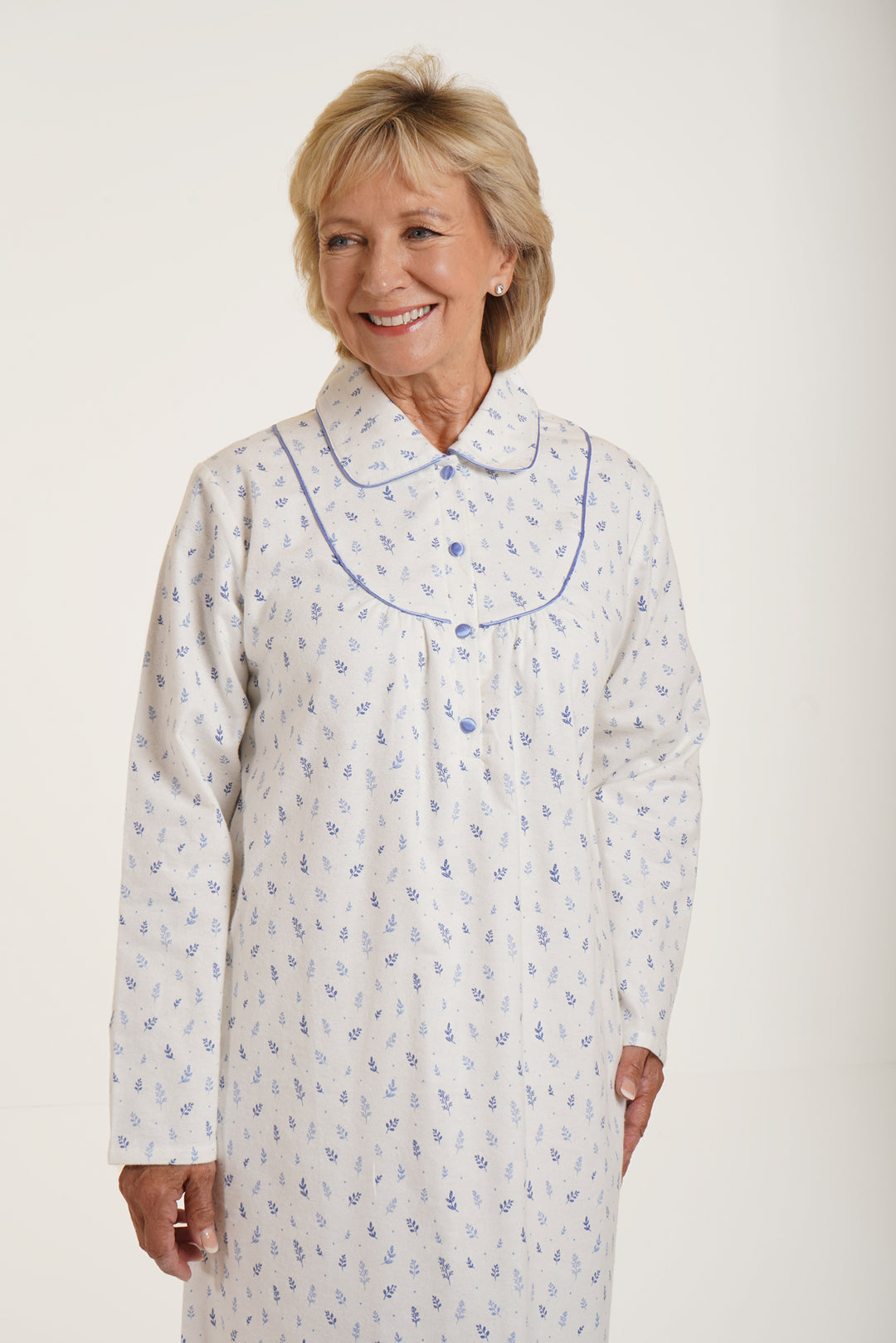 Ditsy Sprig Nightdress - Length 45"