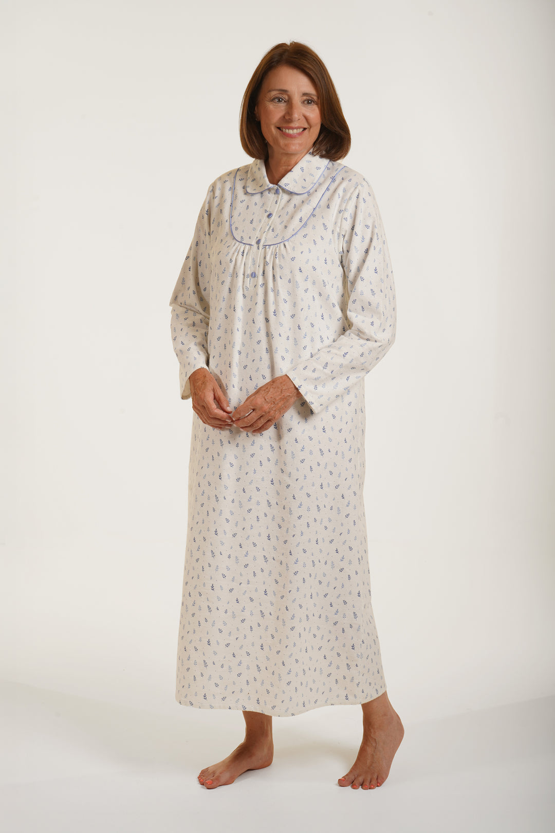 Ditsy Sprig Nightdress - Length 51"