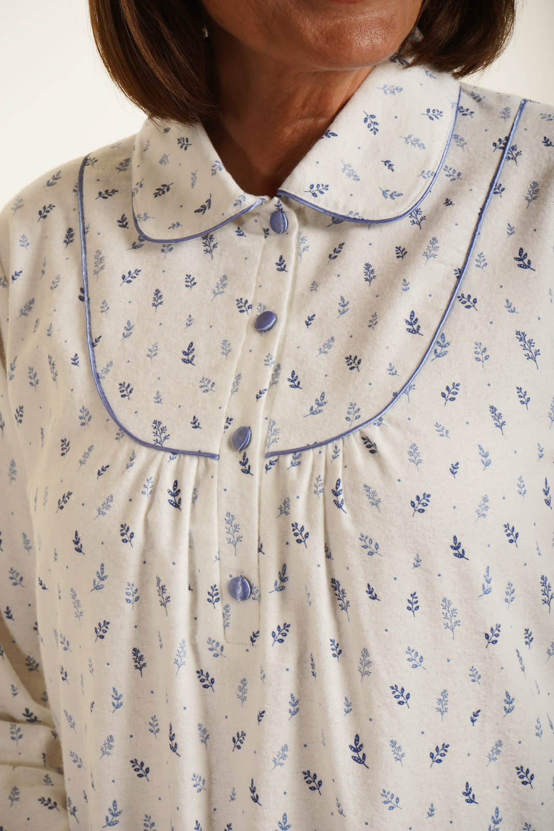 Ditsy Sprig Nightdress - Length 51"