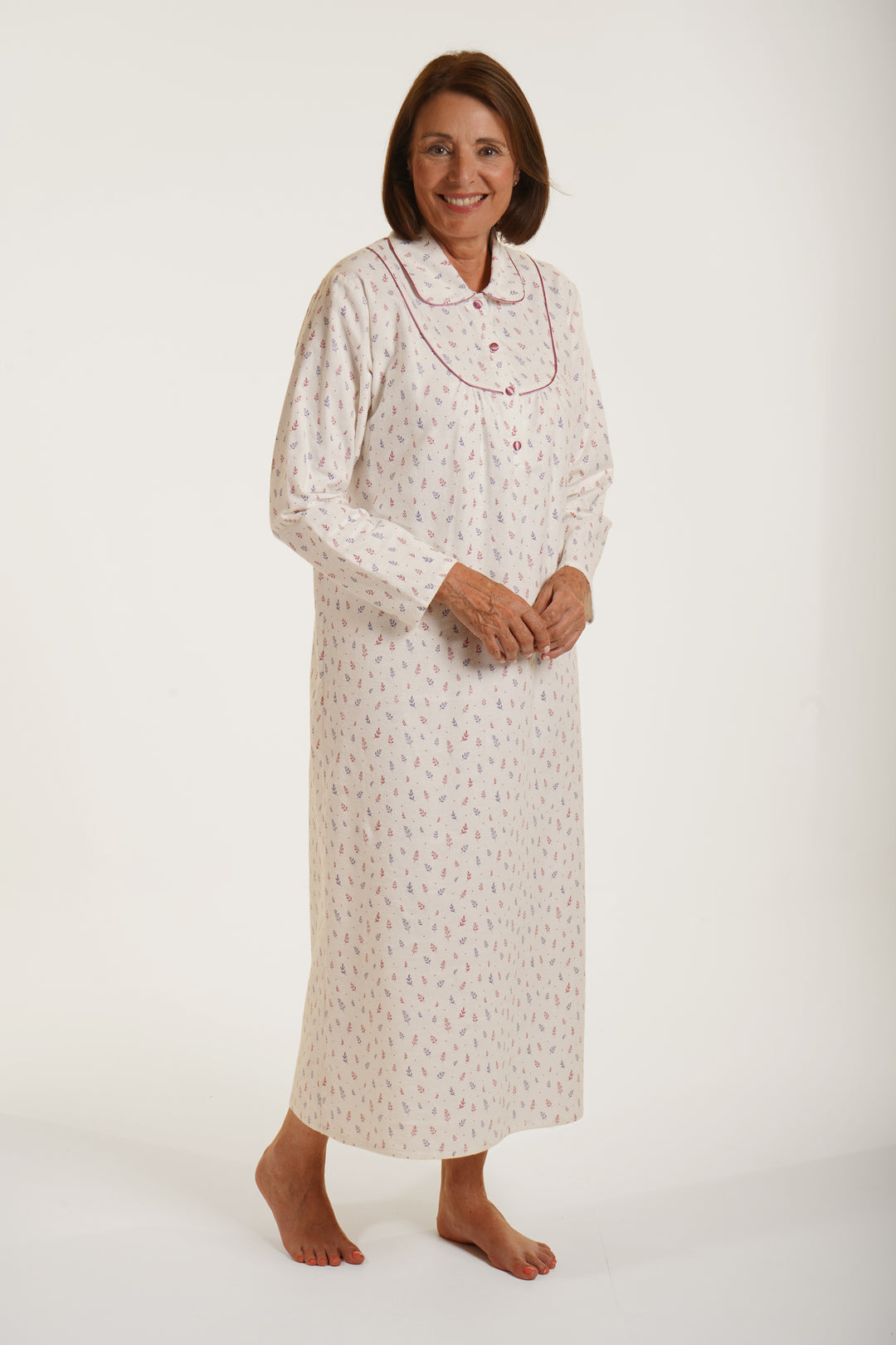 Ditsy Sprig Nightdress - Length 51"