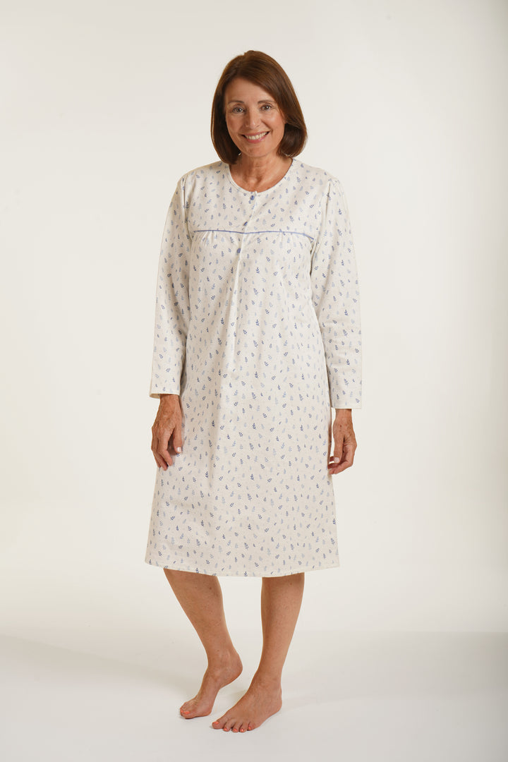 Round Neck Ditsy Sprig Nightdress