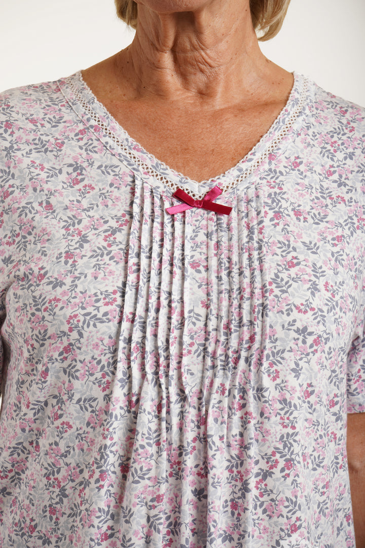 June Short Sleeve Nightdress