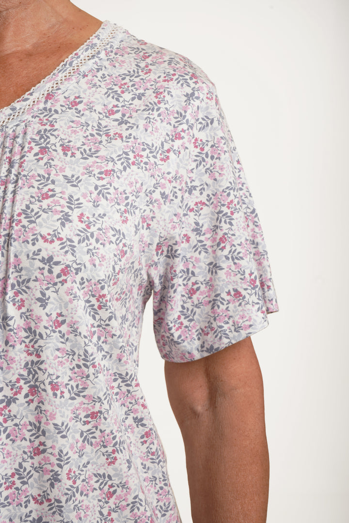 June Short Sleeve Nightdress