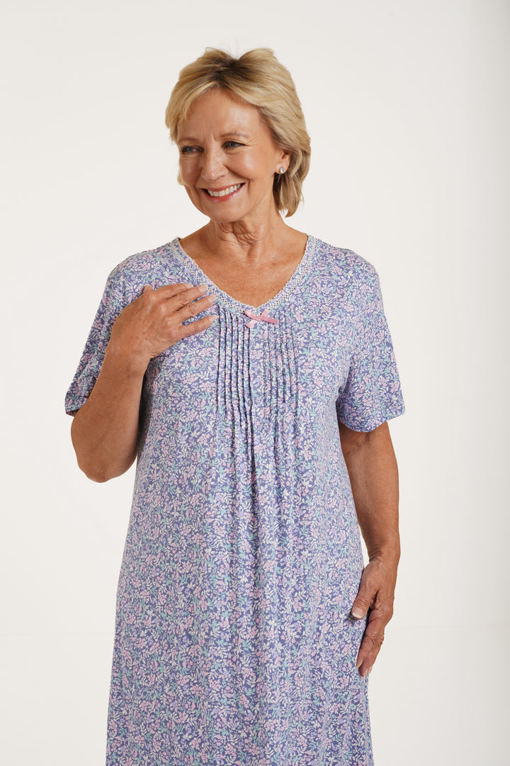 June Short Sleeve Nightdress