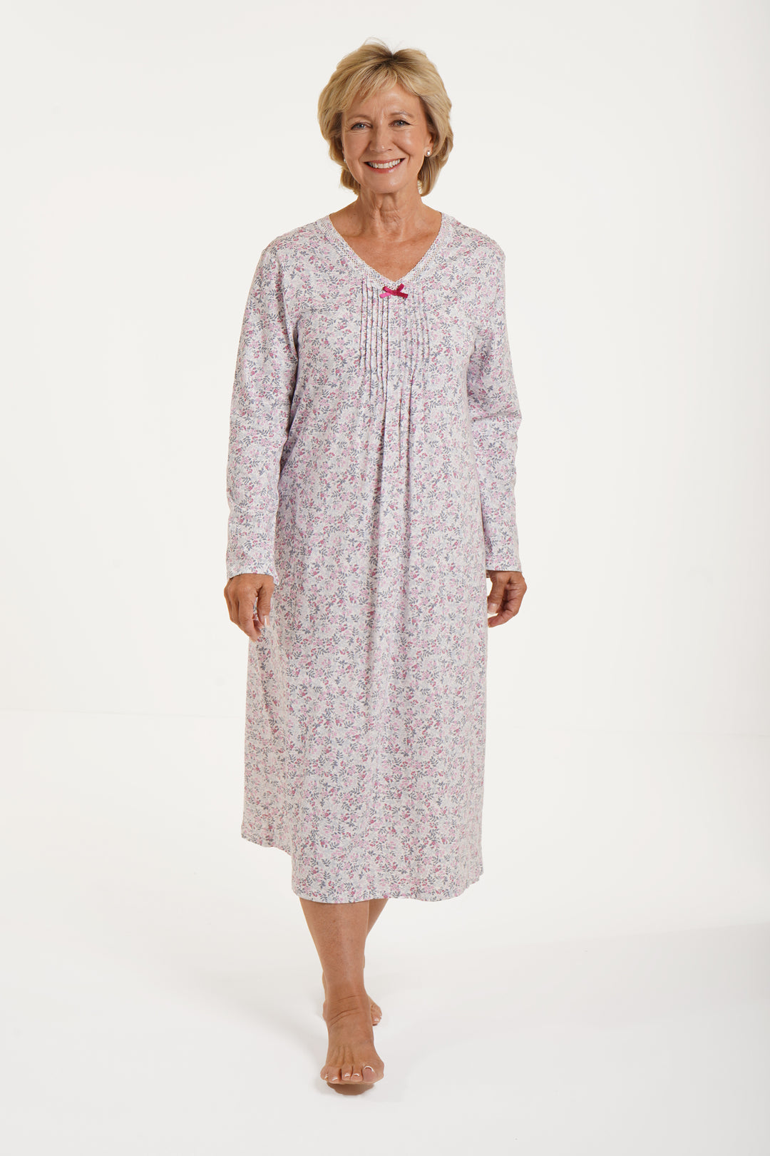 June Long Sleeve Nightdress