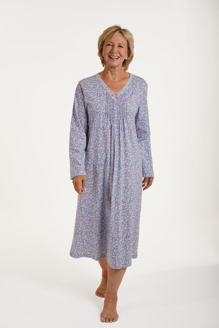 June Long Sleeve Nightdress
