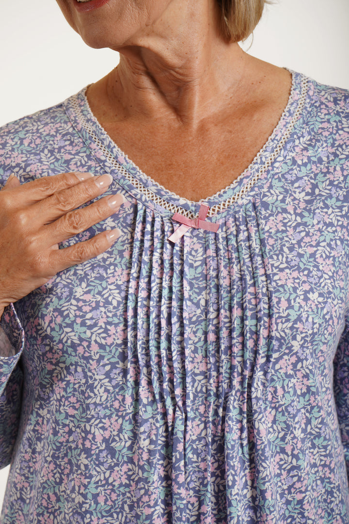 June Long Sleeve Nightdress