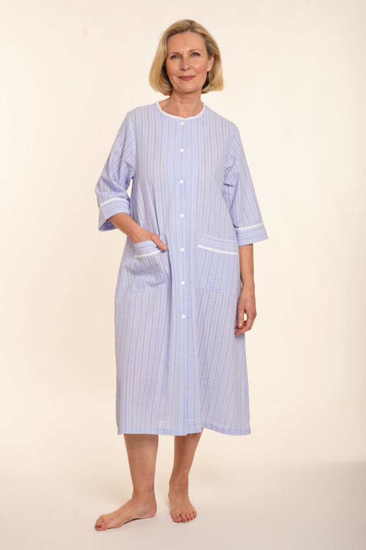Seersucker Housecoat