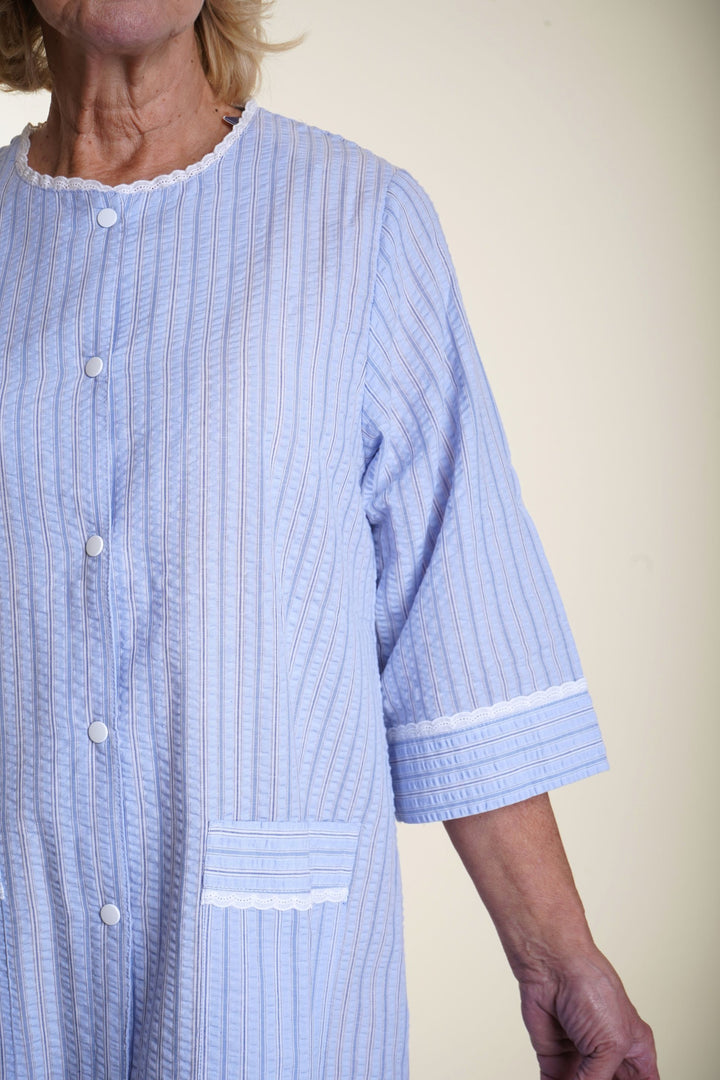 Seersucker Housecoat