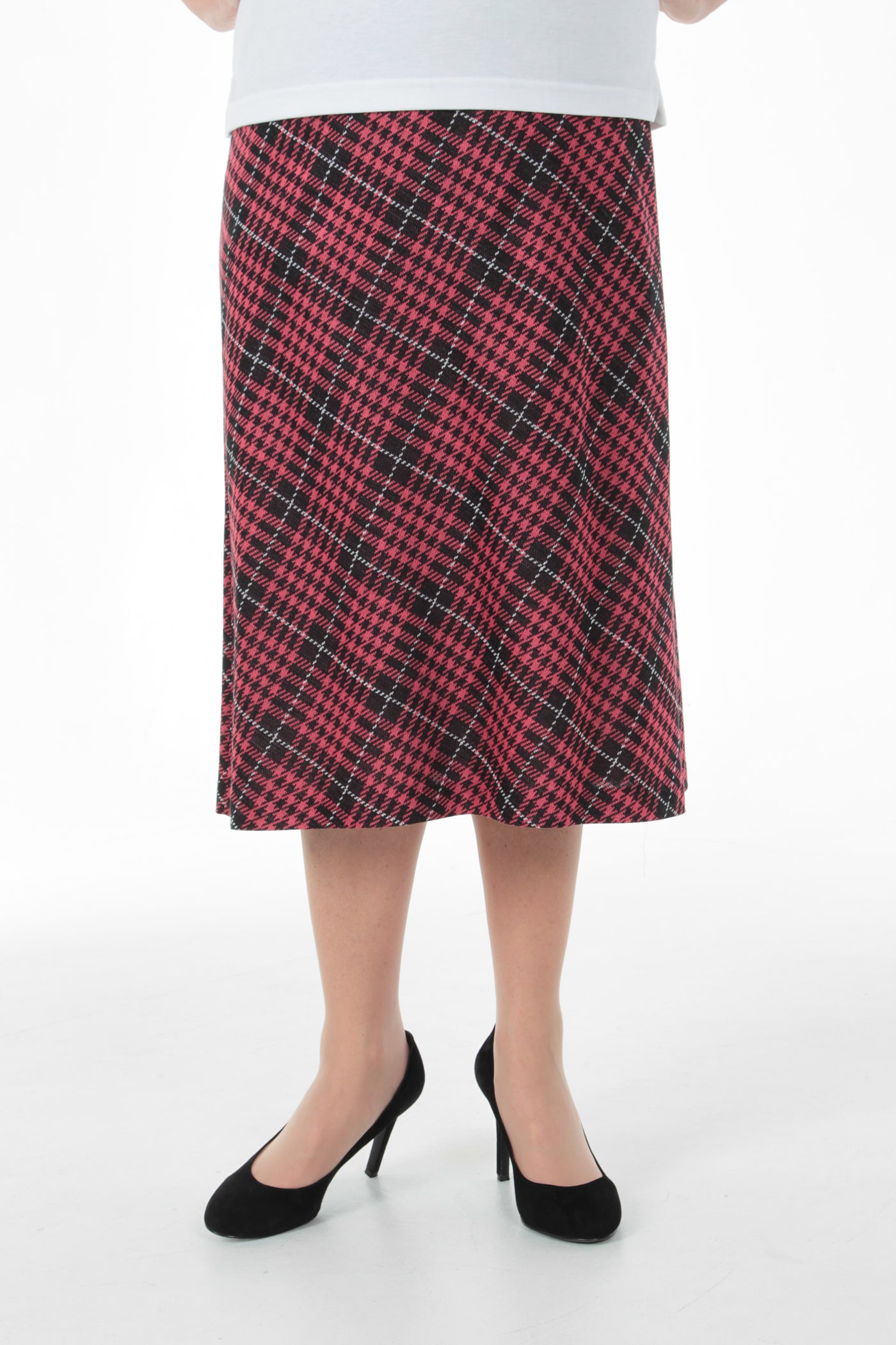 Prince Of Wales Jersey Skirt