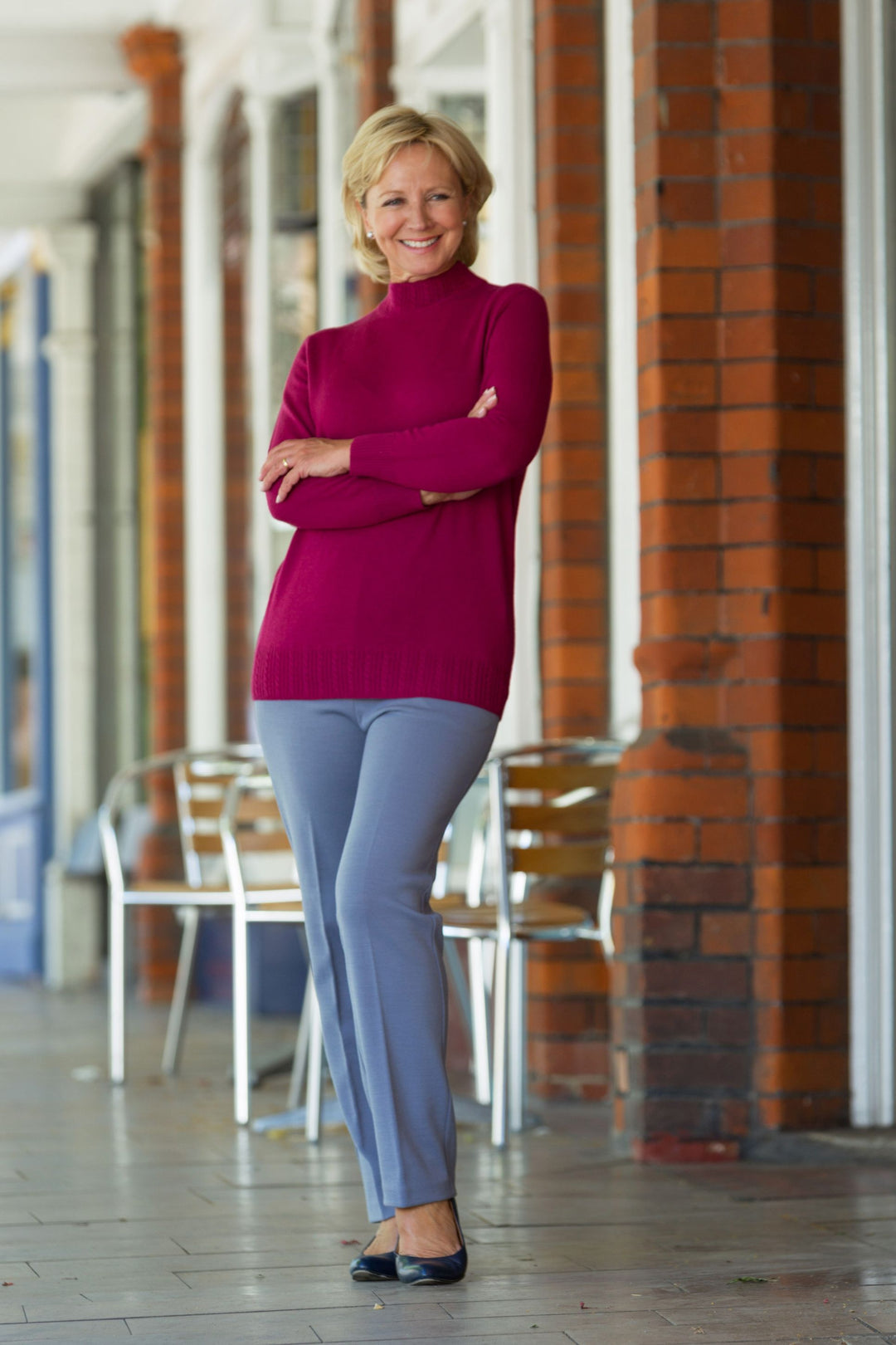 Groombridge Trouser- Silver