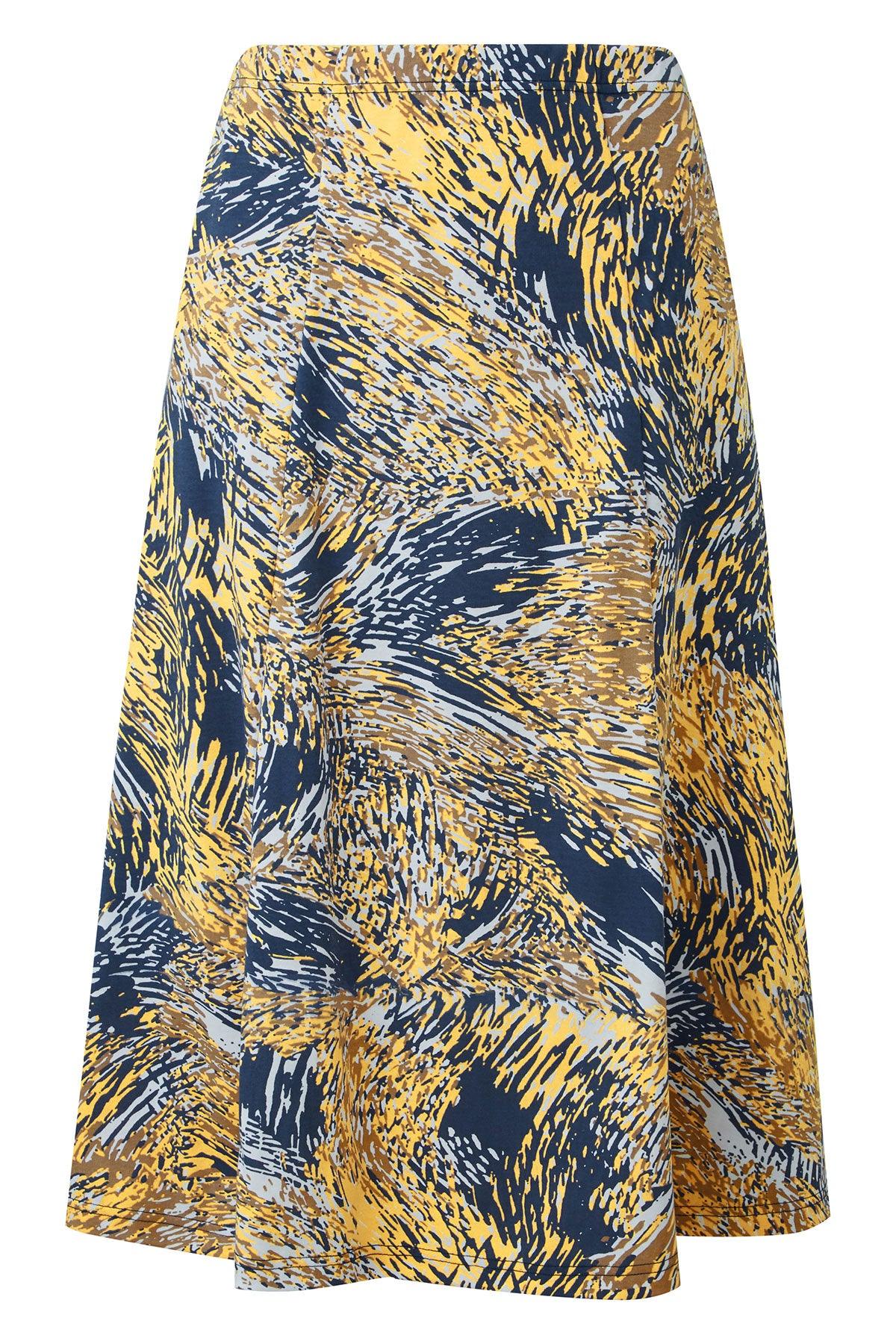 Poppy Abstract Skirt - Carr & Westley