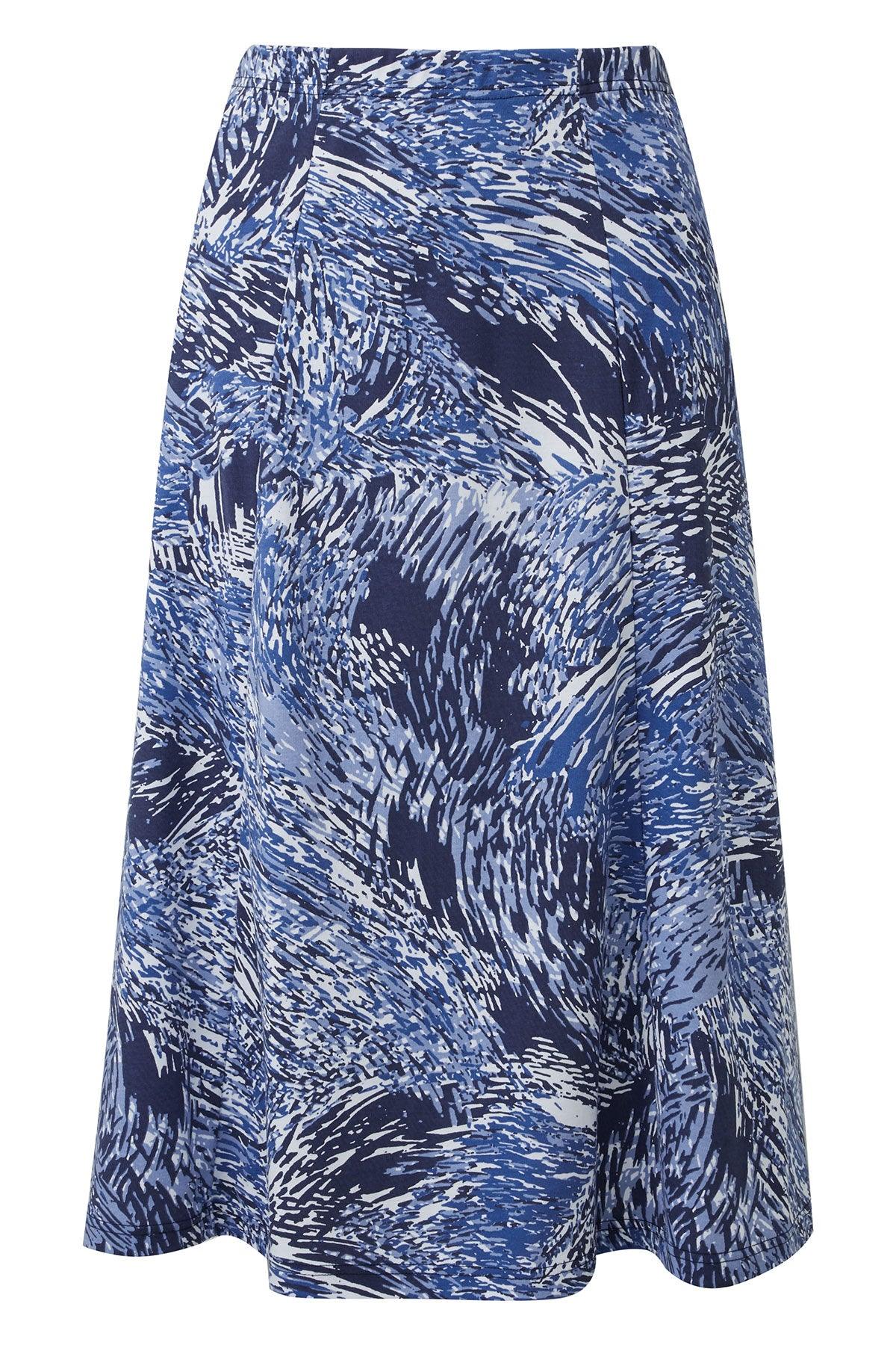 Poppy Abstract Skirt - Carr & Westley