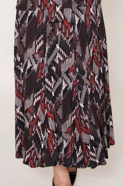H&O Aztec Jersey Skirt - Carr & Westley
