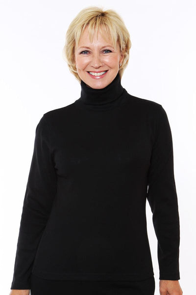 Poppy Beaufort Polo Neck Top - Carr & Westley