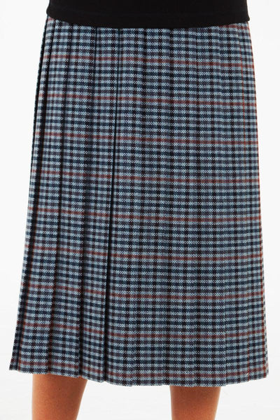 Constance Wood Brompton Knife Pleat Skirt - Carr & Westley